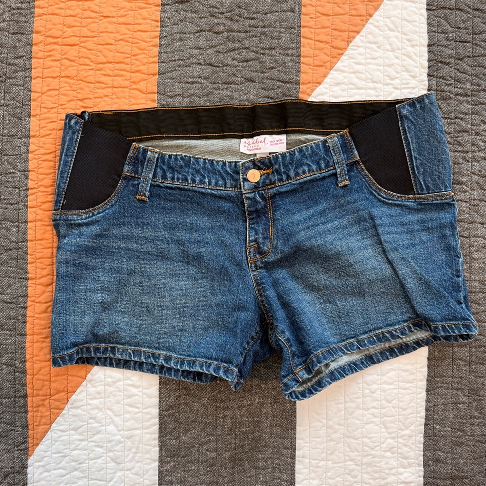 Isabel Maternity by Ingrid & Isabel Blue Jean Shorts